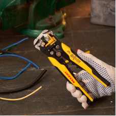 Инструмент HT-766 для зачистки кабеля 0,2-6,0мм² и обжима наконечников REXANT