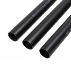 Трубка термоусаживаемая СТТК (6:1) клеевая 19,0/3,2мм, черная, упаковка 4 шт. по 1м REXANT