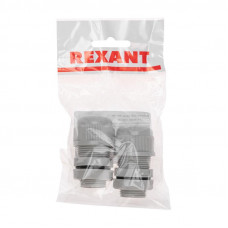 Кабельный ввод MG-20 (14-9мм) серый, уп. 2 шт REXANT