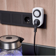 Розетка с механическим таймером суточный 30мин/24ч 48 ON/OFF REXANT RX - 21