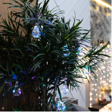 Гирлянда светодиодная Ретро-лампы, 3 м, Мультиколор