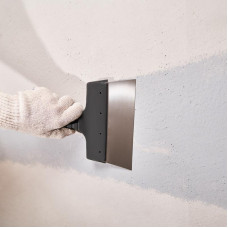 Шпатель фасадный 200 мм нержавеющая сталь, пластмассовая ручка REXANT