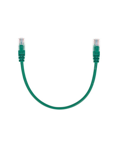 Патч-корд U/UTP, CAT 5e, RJ45-RJ45, 26AWG, LSZH, зеленый, 0,3м REXANT