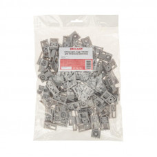 Площадка под стяжку для прямого монтажа, серая (100 шт/уп) REXANT