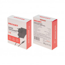 Блок питания (сетевой адаптер) AC 110-250В/DC 5В, 1А, 5Вт с DC разъемом подключения 5,5х2,1 (IP43)