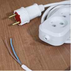 Колодка 2 гнезда без заземления REXANT