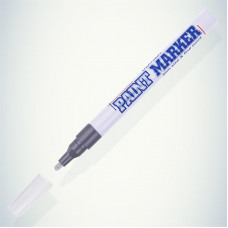 Маркер-краска MunHwa «Slim» 2 мм, серебро, нитрооснова