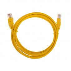 Патч-корд U/UTP, CAT 5e, RJ45-RJ45, 26AWG, LSZH, желтый, 2м REXANT