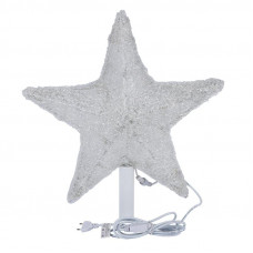 Акриловая светодиодная фигура Звезда 50см, со съемной трубой и кольцом для подвеса,160 светодиодов, белая NEON-NIGHT