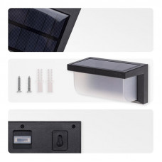 Светильник садовый Карнаби, 4000К, встроенный аккумулятор, солнечная панель, коллекция Лондон REXANT