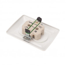 DEA Розетка 2-ая керамика б/з с/у 10А Бел KRANZ