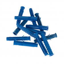 Дюбель распорный 8х50мм, синий, полипропилен, пакет (50 шт/уп) KRANZ