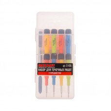 Набор для точных работ 9 предметов в пластиковом боксе REXANT