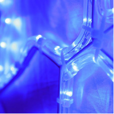 Фигура световая Большая Снежинка цвет синий, размер 95x95 см NEON-NIGHT