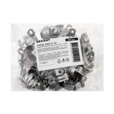 Скоба СМО 21-22 однолапковая для металлорукава ø 18 мм (100 шт/уп) REXANT