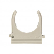 Крепеж-клипса для труб ø25мм, серая (100 шт/уп) REXANT