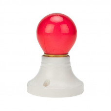 Лампа накаливания, диаметр 45мм, E27, 10Вт, красная колба, 230В NEON-NIGHT