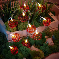 Гирлянда садовая (каскад) Улыбка 3м, 3000К, с аккумулятором и выносной солнечной панелью LAMPER