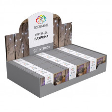 Гирлянда Бахрома (Айсикл), 1,8х0,5м, 48 LED СИНИЕ, прозрачный ПВХ, IP20, свечение с динамикой, 230В, не соединяется