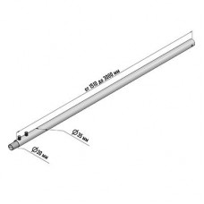 Мачта для антенн КРЫМ-3 телескопическая, 300см REXANT