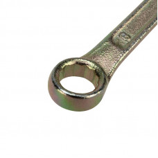 Ключ комбинированный 8мм, желтый цинк REXANT