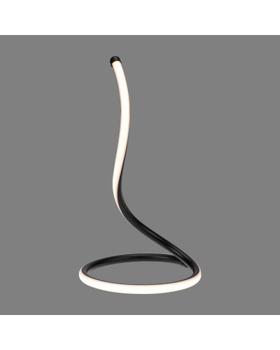 Светильник декоративный Spiral Uno, LED, 2Вт, 3000К, 5В, черный REXANT