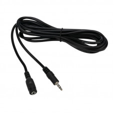 Шнур Стерео 3,5мм гнездо - Стерео 3,5мм штекер, 3м REXANT