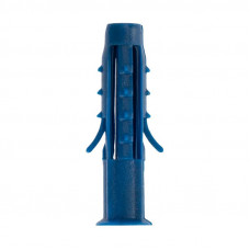 Дюбель распорный 6х30мм, синий, полипропилен, пакет (50 шт/уп) KRANZ