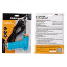 Паяльник-пистолет двухрежимный, серия Classic, 30/70Вт, 230В, блистер PROconnect