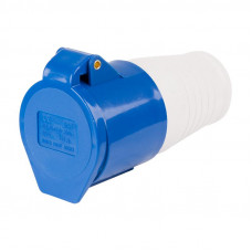 Розетка 223 переносная 2Р+РЕ 32А 220В IP44 REXANT