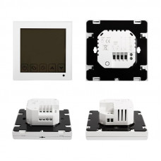 Терморегулятор цифровой R200W сенсорный, программируемый, белый REXANT