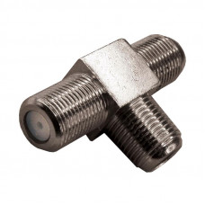 Набор для подключения эфирного/цифрового ТВ кабель RG-6, F-разъем, гнездо F - штекер TV, гнездо F - угловой штекер TV REXANT