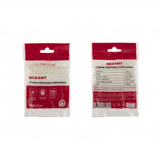 Стяжка кабельная нейлоновая 80x2,5мм, белая (100 шт/уп) REXANT