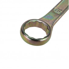 Ключ комбинированный 18мм, желтый цинк REXANT