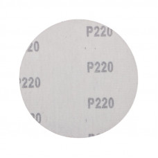 Диск абразивный на ворсовой основе, на липучке, без отверстий, P220, 125мм, 10 шт. KRANZ