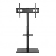 Напольная стойка с кронштейном для телевизора 37'-70', с дополнительной полкой для медиаоборудования, серия PROFI REXANT