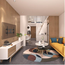 Кронштейн для телевизора 43'-90', наклонный с быстрой фиксацией, серия HOME REXANT