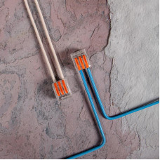 Универсальная клемма СМК 222-413, 3-проводная прозрачная 0,08-2,5/4 мм² (блистер 10 шт/уп) REXANT