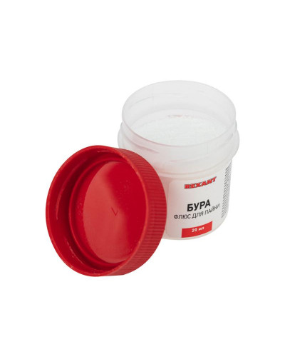 Флюс для пайки, БУРА, 20г, банка REXANT