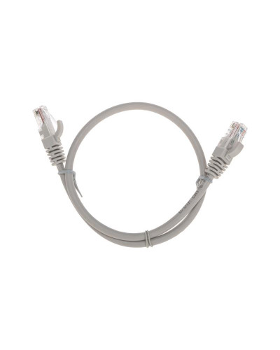 Патч-корд U/UTP, CAT 6, RJ45-RJ45, 26AWG, LSZH, серый, 0,5м REXANT