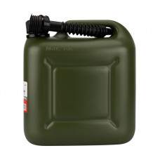 Канистра для ГСМ и технических жидкостей, вертикальная, 10л, пластиковая, усиленная REXANT