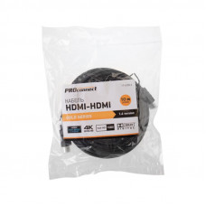 Кабель HDMI - HDMI 1.4, 10м, Gold PROconnect