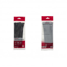 Стяжка кабельная нейлоновая 200x2,5мм, черная (100 шт/уп) REXANT