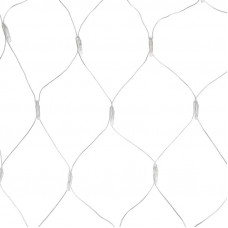 Гирлянда светодиодная Сеть треугольная 1,5х2х2м 136 LED МУЛЬТИ прозрачный ПВХ IP65 свечение с динамикой 230В контроллер в комплекте NEON-NIGHT