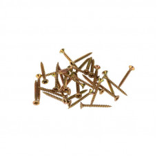 Саморез универсальный 4,0х30 мм, желтый цинк, короб (250 шт/уп) KRANZ