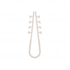 Дюбель-хомут 5-10мм, круглый, белый (100 шт/уп) REXANT