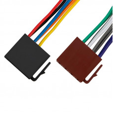 Разъем для автомагнитолы 'Евро' ISO, 2 гнезда, 1шт. REXANT