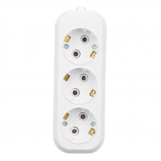 Колодка 3 гнезда с заземлением REXANT