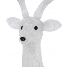 Акриловая светодиодная фигура Северный олень 130 см, 380 светодиодов, IP65 понижающий трансформатор в комплекте NEON-NIGHT