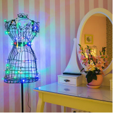 Гирлянда светодиодная универсальная 200 LED Мультиколор 20 метров, с контроллером